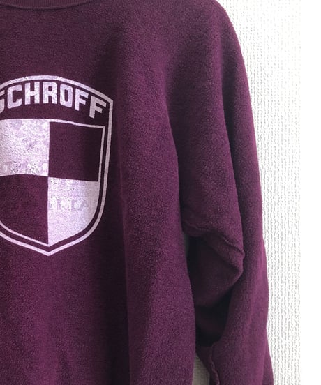 VINTAGE RAGLAN SWEAT SHIRTS  Plum