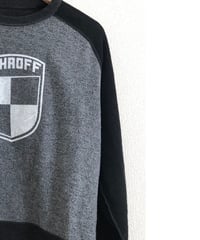 VINTAGE RAGLAN SWEAT SHIRTS  　　Bk x H/Gray