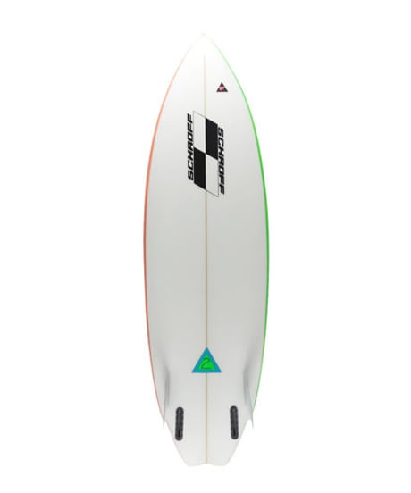 6'2" Circa 80's  HIGH  PERFORMANCE  "Tommy" Air brushed & Hand shaped by Peter Schroff