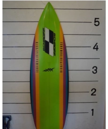5'8" BLASTER  "Janet" Air brushed & Hand shaped by Peter Schroff