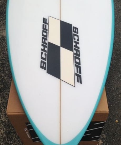 6'2"  HIGH  PERFORMANCE  "Peny" Air brushed & Hand shaped by Peter Schroff