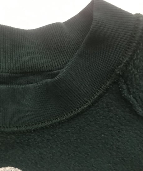 Vintage raglan sweat shirts Forest green