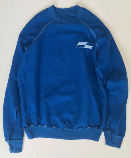 Vintage raglan sweat shirts  Blue