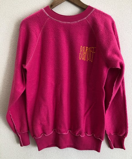 VINTAGE RAGLAN SWEAT SHIRTS  　　Pink