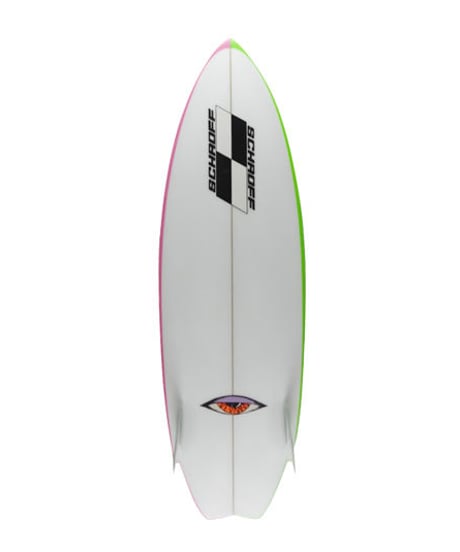 5'5" Circa 80's  HIGH  PERFORMANCE  "Betty" Air brushed & Hand shaped by Peter Schroff
