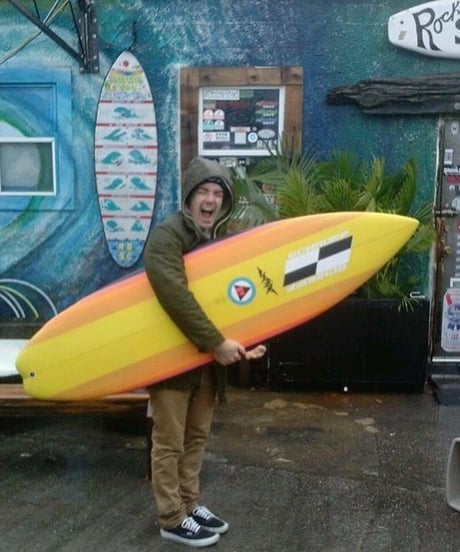 6'1"  BLASTER  "Linda" Air brushed & Hand shaped by Peter Schroff
