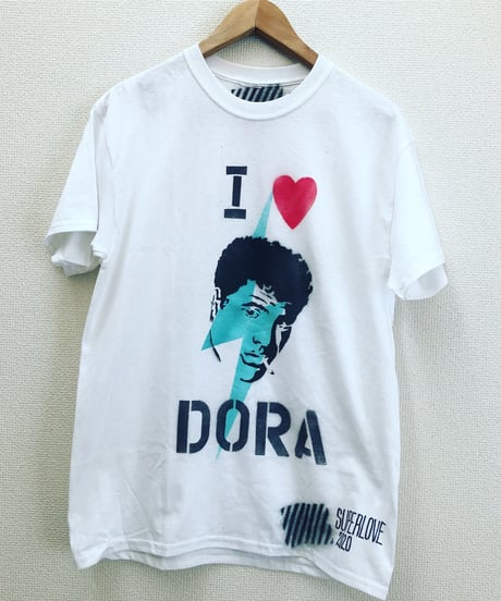 DORA "da CAT" stenciled Tee shirts