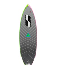 5'5" Circa 80's  HIGH  PERFORMANCE  "Betty" Air brushed & Hand shaped by Peter Schroff