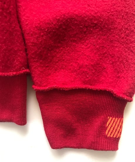 Vintage raglan sweat shirts Red