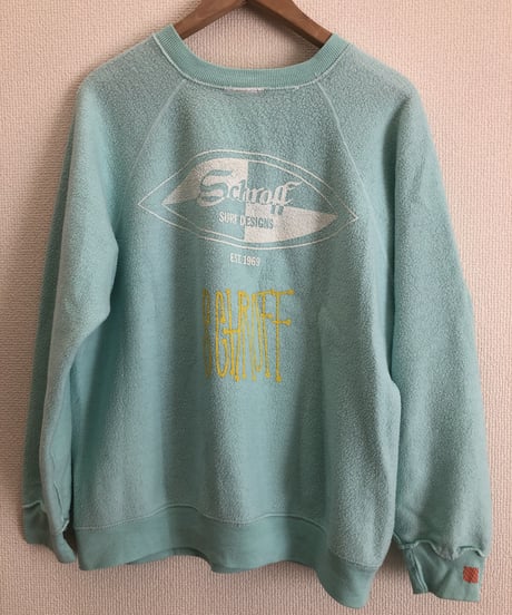 VINTAGE RAGLAN SWEAT SHIRTS  Sea form
