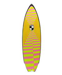 5'8" Circa 80's HIGH PERFORMANCE  "Magret" Air brushed & Hand shaped by Peter Schroff