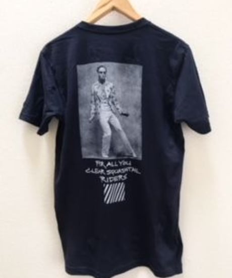 "Mr. Hot shit"   T-Shirts  （Navy）