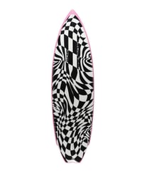 5'11" Circa80's HIGH  PERFORMANCE  "Abby" Air brushed & Hand shaped by Peter Schroff