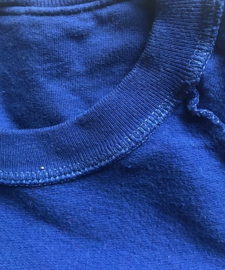 Vintage raglan sweat shirts Royal blue