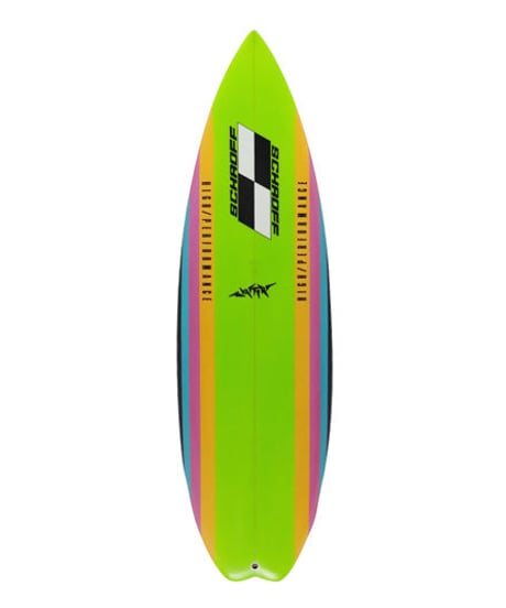 5'8" BLASTER  "Janet" Air brushed & Hand shaped by Peter Schroff