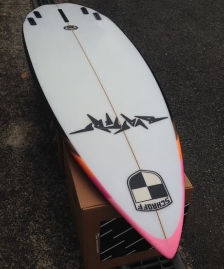 6'2"  BLASTER  "Stella" Air brushed & Hand shaped by Peter Schroff