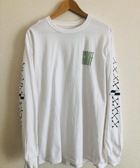 CROSS BONE Long sleeve Tee shirts