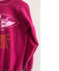 VINTAGE RAGLAN SWEAT SHIRTS  　　Pink