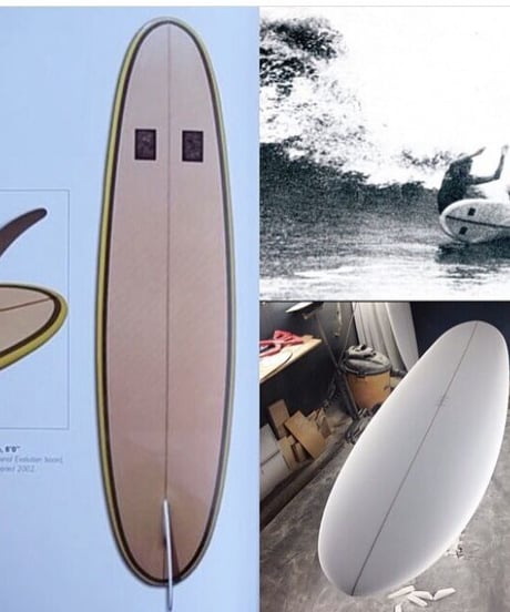 7'8" the perfomer "NICO" Single fin