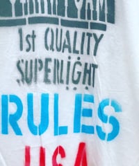 Stenciled Tee shirts " RULES USA " Limited