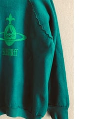 Vintage raglan sweat shirts    lt green