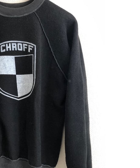 VINTAGE RAGLAN SWEAT SHIRTS  　　Bk