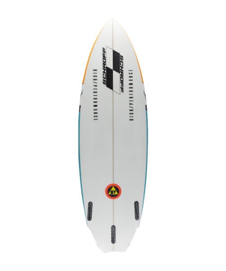 5'11'' HIGH  PERFORMANCE  "Debbie"  Air brushed & Hand shaped by Peter Schroff