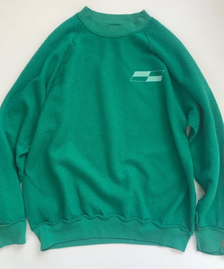 Vintage raglan sweat shirts Kelly green