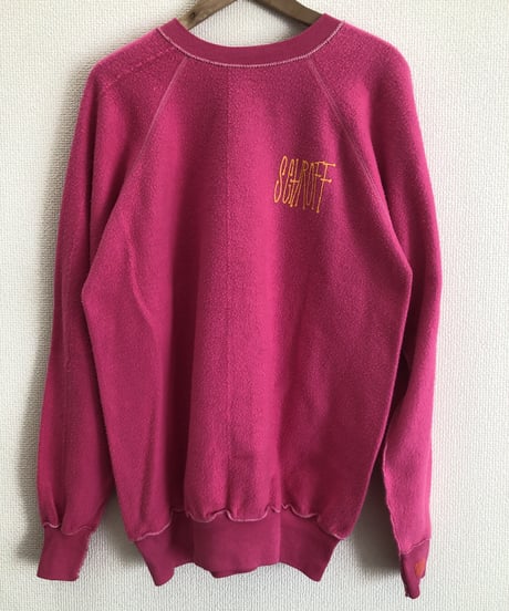 VINTAGE RAGLAN SWEAT SHIRTS                      Baby Pink