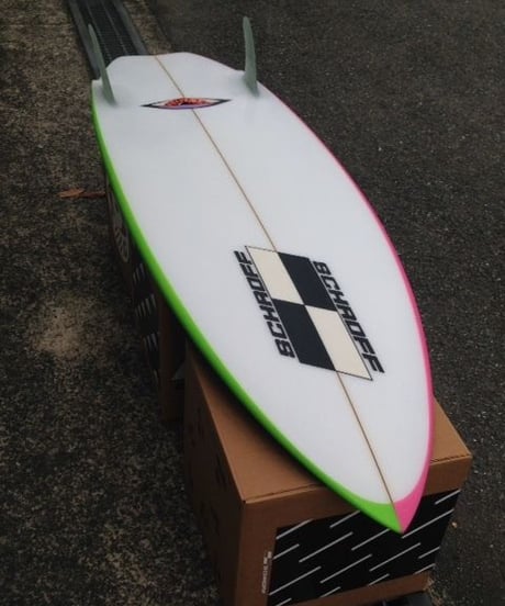 5'5" Circa 80's  HIGH  PERFORMANCE  "Betty" Air brushed & Hand shaped by Peter Schroff