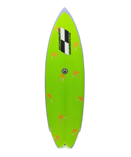 5'11" Circa 80's HIGH PERFORMANCE  "Sally" Air brushed & Hand shaped by Peter Schroff