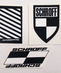 SCHROFF DECALS  (1 SET/3枚入り）