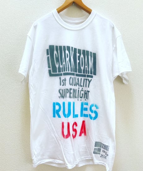 Stenciled Tee shirts " RULES USA " Limited