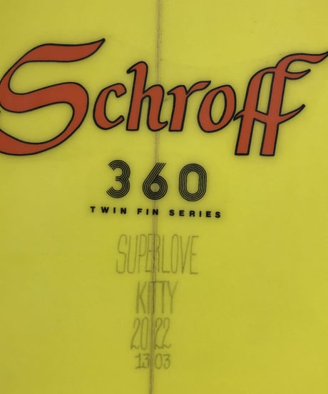 6'8" PERFOMER 360 "KITTY"Twin fin series