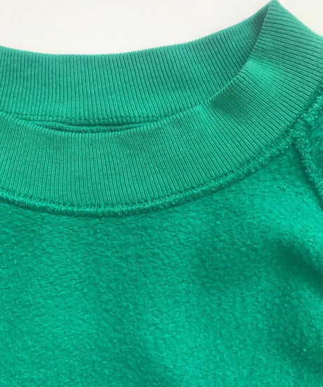 Vintage raglan sweat shirts Kelly green
