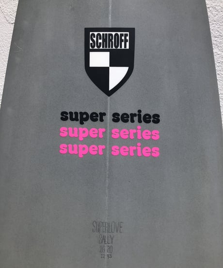 SUPER SERIES  7'2"　SALLY   dark gray                      (Wayne Lynch model)