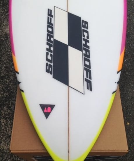 5'6" HIGH  PERFORMANCE   "Karen"  Air brushed & Hand shaped by Peter Schroff