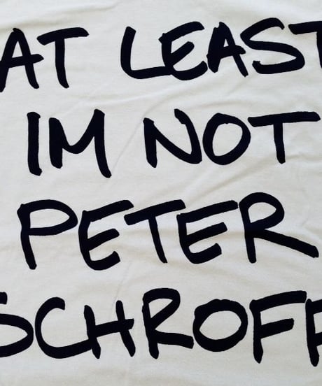"PETER"  T-Shirts  （Silver）with Limited box