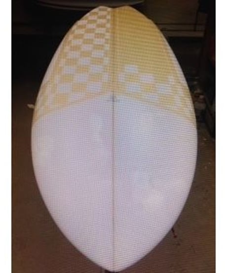 5'4" HIGH  PERFORMANCE  "TAMMA"  Air brushed & Hand shaped by Peter Schroff