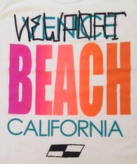 "VENICE BEACH"  Tank Top-Shirts  （White）
