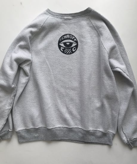 Vintage raglan sweat shirts   Ash x white
