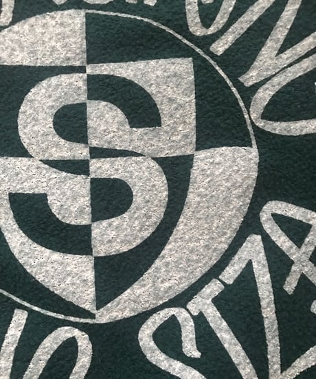 Vintage raglan sweat shirts Forest green