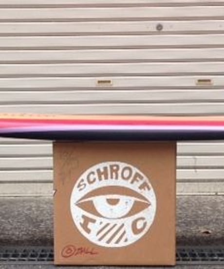 6'4" BLASTER  "Mary Jane" Air brushed & Hand shaped by Peter Schroff
