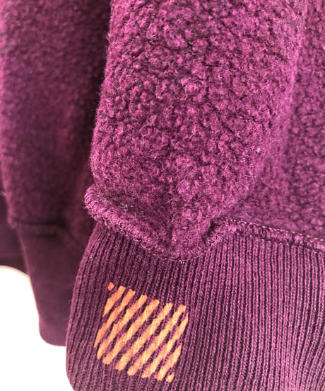 VINTAGE RAGLAN SWEAT SHIRTS  Plum