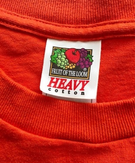 HAPPY HOLIDAY 2000 T-shirts　  orange（dead stock)