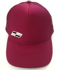 TRUCKER mesh CAP  "Classic Patch"  （Burgundy）