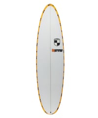 6'8"   The Performer  "Mary Lou" Air brushed & Hand shaped by Peter Schroff