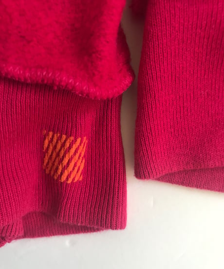 Vintage raglan sweat shirts Red