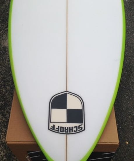 5'11"  HIGH  PERFORMANCE  "Iren" Air brushed & Hand shaped by Peter Schroff