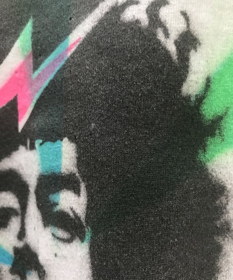 Stenciled Tee shirts "TECHNO" JH